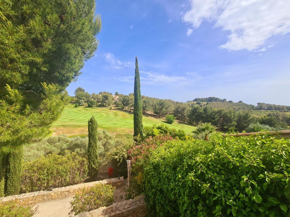 Superbe Villa-Domaine Avec Golf Piscine Et Tennis Saint-Cyr-sur-Mer Dış mekan fotoğraf
