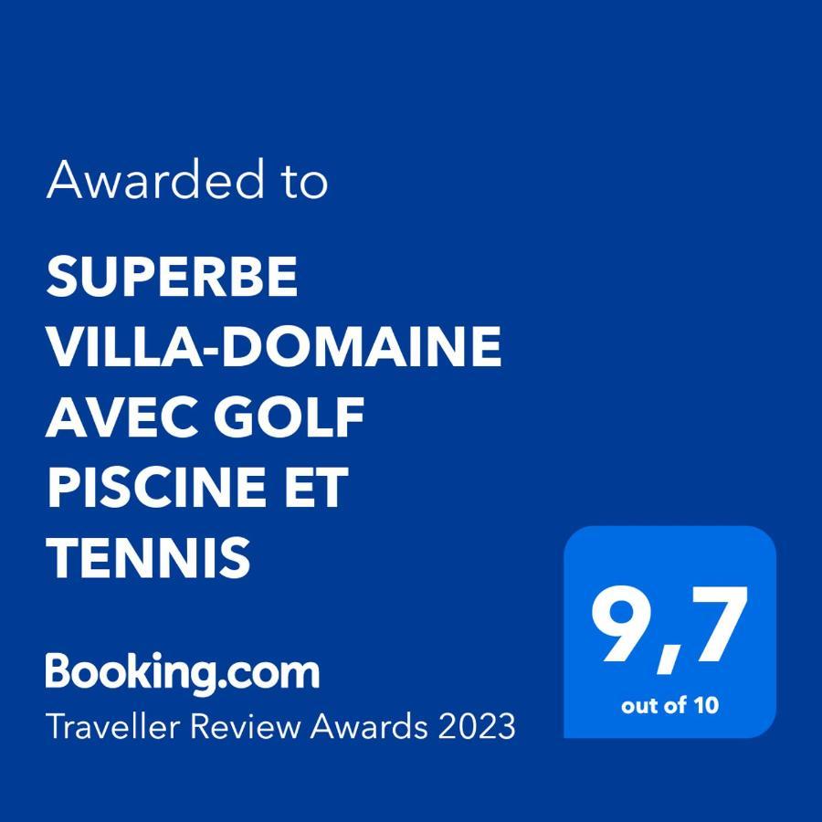 Superbe Villa-Domaine Avec Golf Piscine Et Tennis Saint-Cyr-sur-Mer Dış mekan fotoğraf