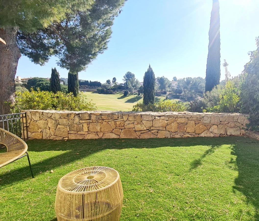 Superbe Villa-Domaine Avec Golf Piscine Et Tennis Saint-Cyr-sur-Mer Dış mekan fotoğraf
